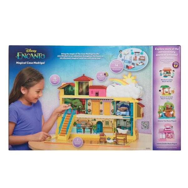 Disney Encanto Magical Casa Madrigal Interactive Small Dollhouse Playset - Image 8